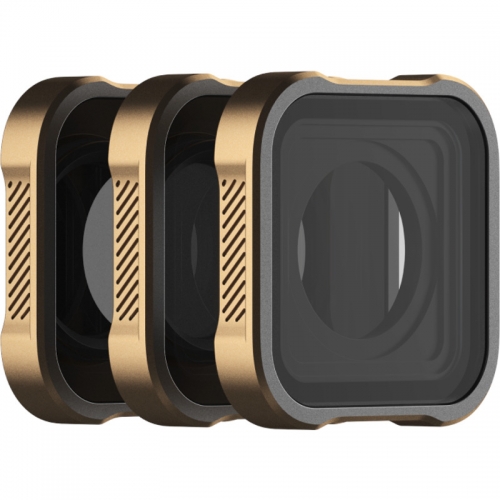 Filtru ND GoPro PolarPro ND pentru Hero 9/10/11/12, Black, 3 bucati