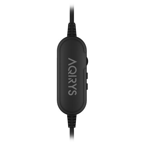 Casti cu microfon AQIRYS Altair, USB-A, Black
