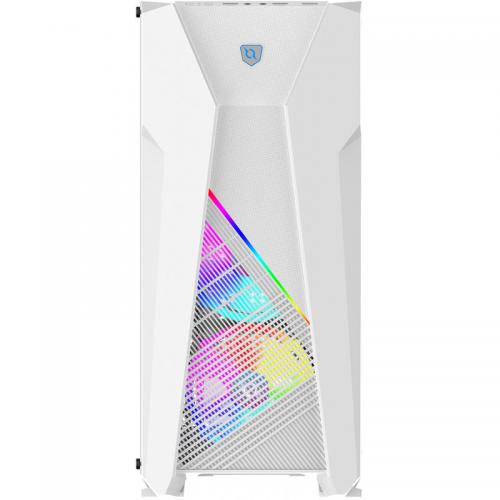 Carcasa AQIRYS Canopus White ARGB, Fara Sursa