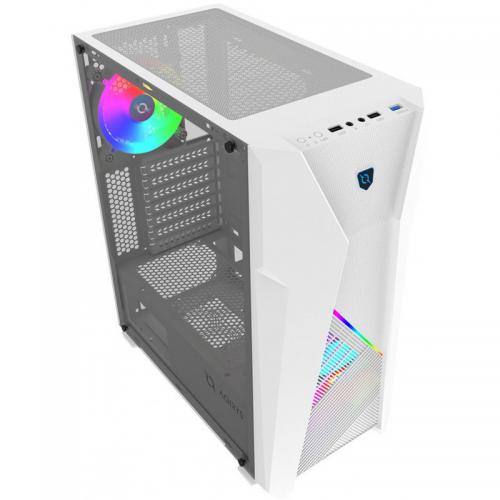 Carcasa AQIRYS Canopus White ARGB, Fara Sursa