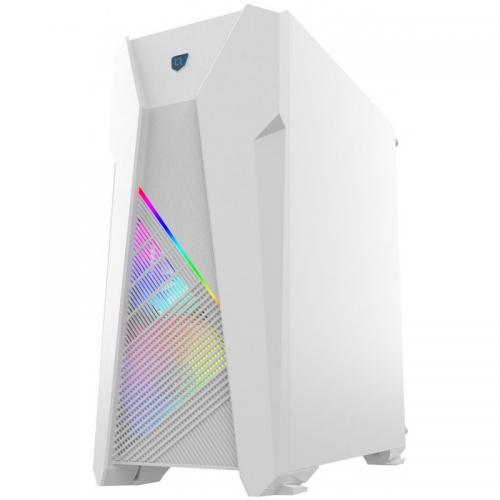 Carcasa AQIRYS Canopus White ARGB, Fara Sursa