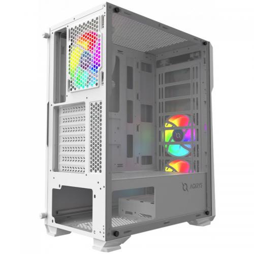 Carcasa AQIRYS Canopus White ARGB, Fara Sursa