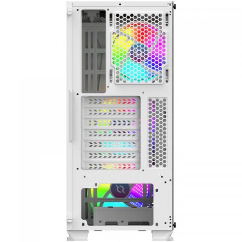 Carcasa AQIRYS Canopus White ARGB, Fara Sursa