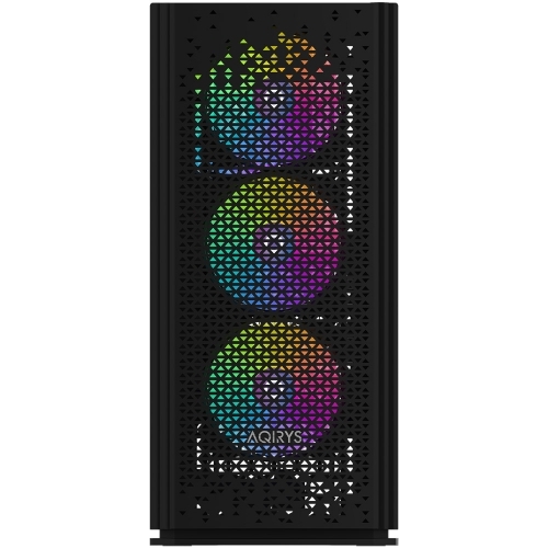 Carcasa AQIRYS Gacrux Black RGB, Fara sursa