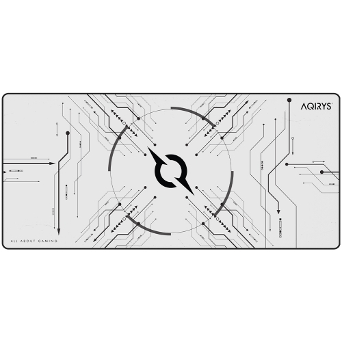 Mousepad AQIRYS Gruis Extra Large, White-Black