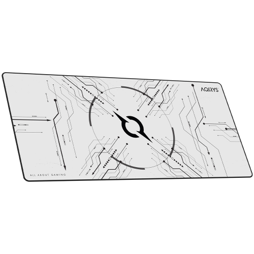 Mousepad AQIRYS Gruis Extra Large, White-Black