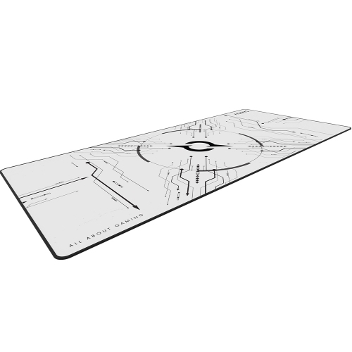 Mousepad AQIRYS Gruis Extra Large, White-Black