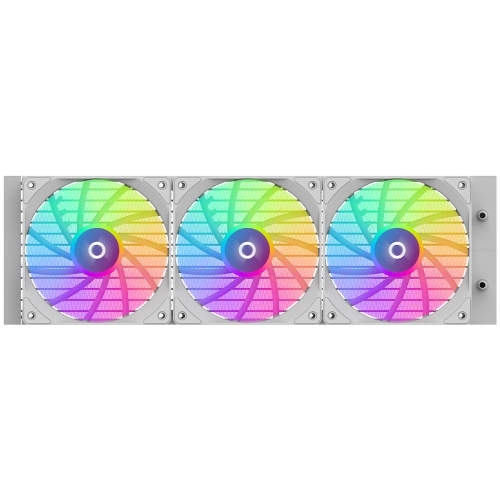 Cooler procesor AQIRYS Hydra 360 AiO, ARGB LED, 3 x 120mm, White