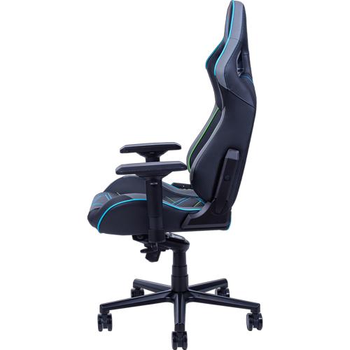 Scaun gaming AQIRYS Hyperion, Black-Blue-Grey