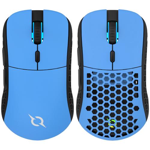 Mouse Optic AQIRYS TGA RGB, USB Wireless, Black