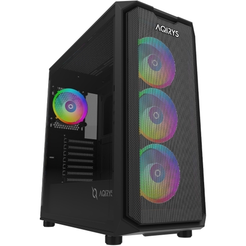 Carcasa AQIRYS Wezen Pro ARGB Black, Fara sursa