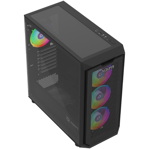 Carcasa AQIRYS Wezen Pro ARGB Black, Fara sursa