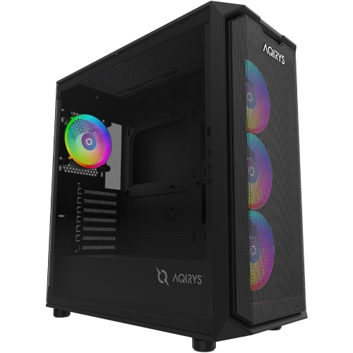 Carcasa AQIRYS Wezen Pro ARGB Black, Fara sursa