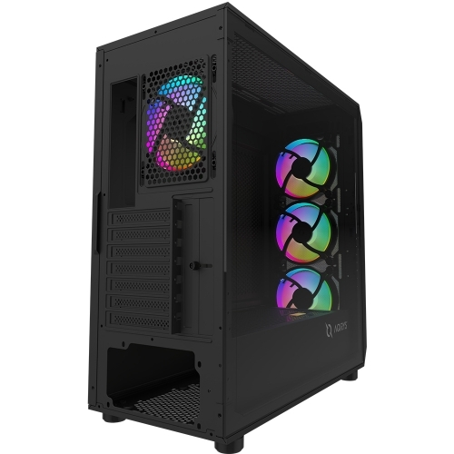 Carcasa AQIRYS Wezen Pro ARGB Black, Fara sursa
