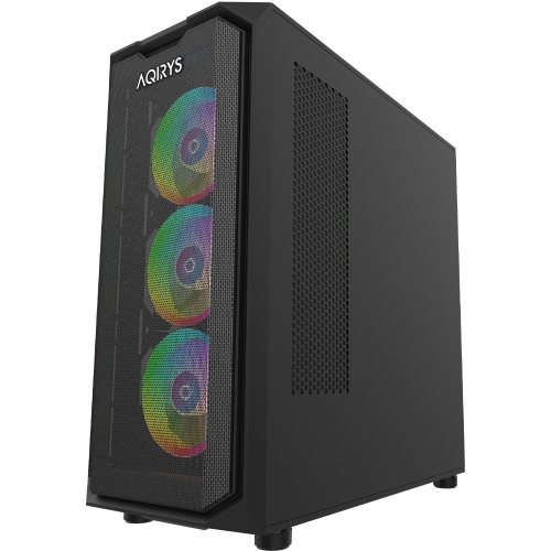 Carcasa AQIRYS Wezen Pro ARGB Black, Fara sursa