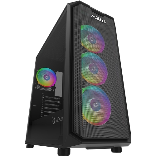 Carcasa AQIRYS Wezen Pro ARGB Black, Fara sursa
