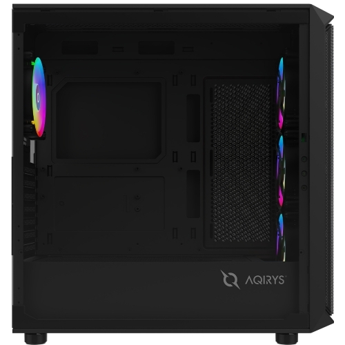 Carcasa AQIRYS Wezen Pro ARGB Black, Fara sursa
