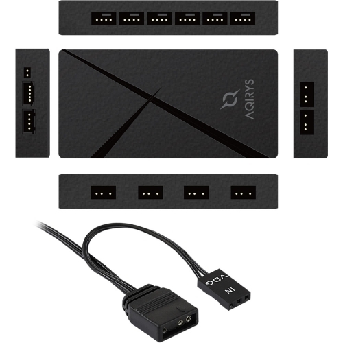 Carcasa AQIRYS XO-1 Black, Fara Sursa