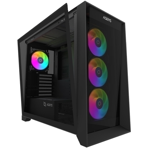 Carcasa AQIRYS XO-1 Black, Fara Sursa