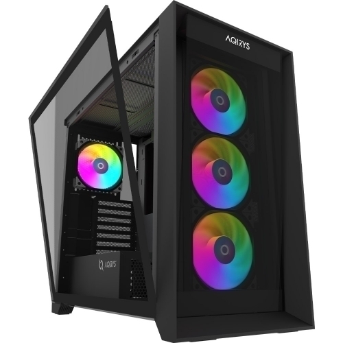 Carcasa AQIRYS XO-1 Black, Fara Sursa