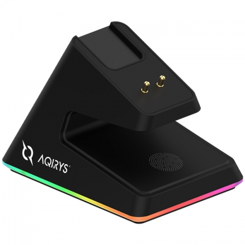 Mouse Optic AQIRYS Zephyr, USB/USB Wireless/Bluetooth, Black