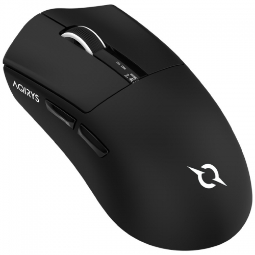 Mouse Optic AQIRYS Zephyr, USB/USB Wireless/Bluetooth, Black