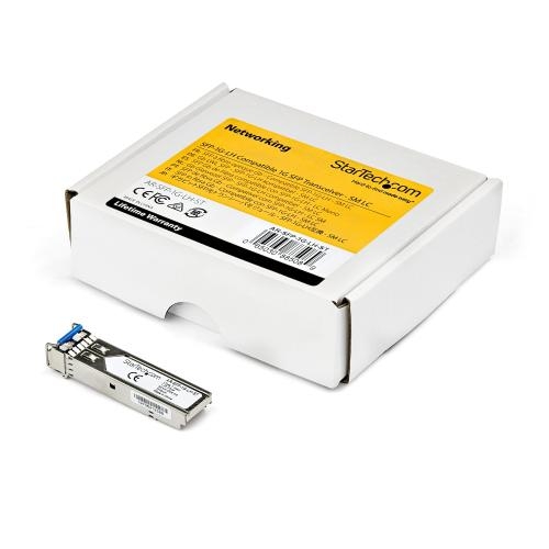 Transceiver Startech SFP 1GB AR-SFP-1G-SX-ST, 850 nm, Multi-Mode, DDM, 550 m, Duplex LC