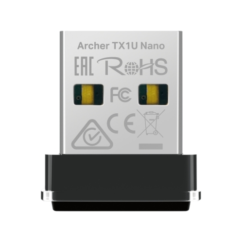 Adaptor Wireless TP-Link TX1U Nano, USB 2.0, Black
