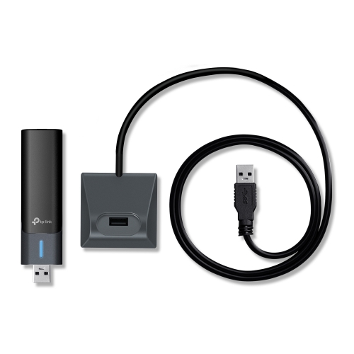 Adaptor Wireless TP-Link Archer TXE70UH, USB 3.0, Black-Grey