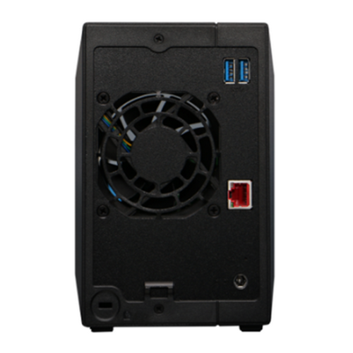 2 bay NAS, Realtek RTD1619B, Quad-Core, 1.7GHz, 2GB, 2.5GbE x1, USB3.2 Gen1 x3, WOW (Wake on WAN), Toolless installation with hot-swappable tray, hardware encryption, MyArchive, EZ connect, EZ Sync