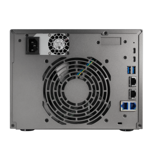 Asustor Lockerstor 6 Gen3 AS6806T 6 Bay NAS, Quad-Core 2.3GHz CPU, Dual USB 4 Ports, Dual 10GbE Ports, Dual 5GbE Ports, 16G ECC RAM DDR5, Four M.2 SSD Slots (Diskless)