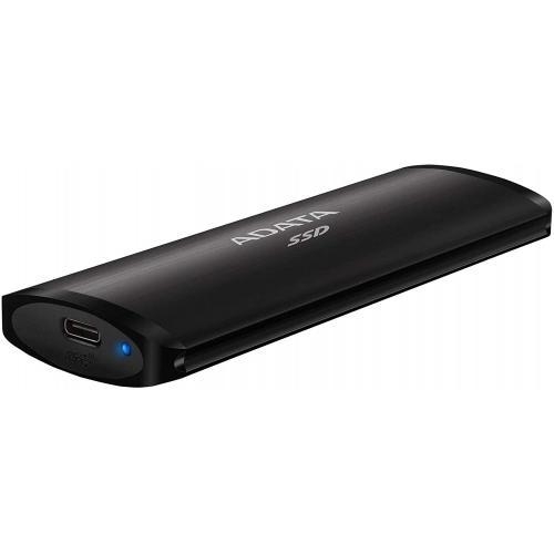 SSD portabil ADATA SE760, 2TB, USB 3.1 Tip C, Black