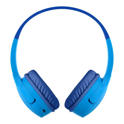 Casti cu microfon Belkin SoundForm Mini, Bluetooth/USB-C/3.5 mm jack, Blue
