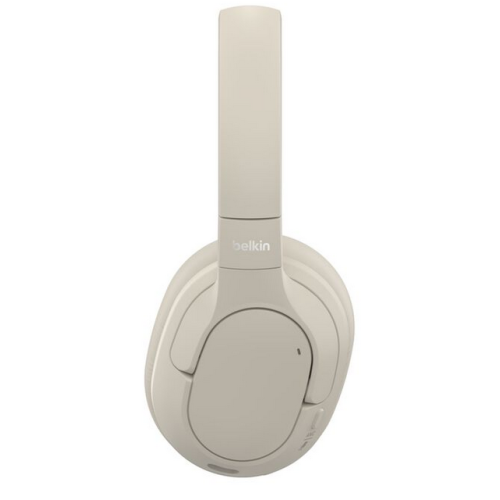 Casti cu microfon Belkin Soundform Isolate, Bluetooth, Sand