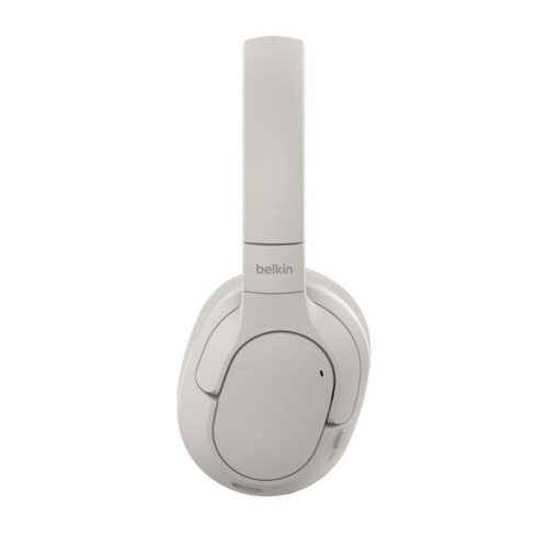 Casti cu microfon Belkin Soundform Surround, Buetooth, Sand