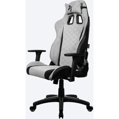 Scaun gaming Arrozi Avanti Soft Fabric, Light Grey