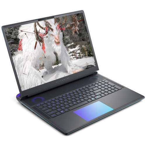 Laptop Dell Alienware 18 Area-51 AA18250, Intel Core Ultra 9 275HX, 18 inch, RAM 64GB, SSD 2 x 2TB, nVidia GeForce RTX 5080 16GB, Windows 11 Pro, Liquid Teal