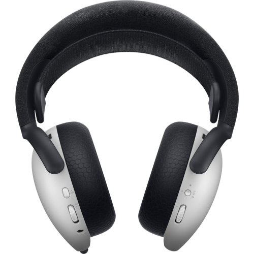 Casti cu microfon Dell Alienware AW725H, USB-C Wireless / Bluetooth / 3.5 mm jack, Lunar Light