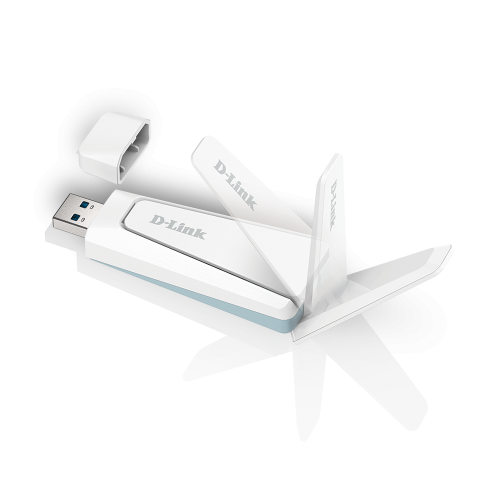 Adaptor Wireless DLink AX18U, USB 3.0, White