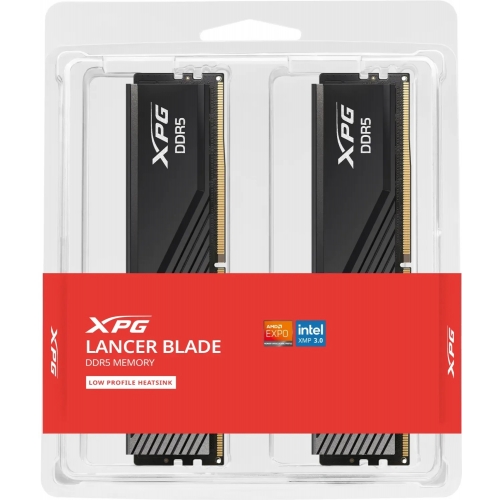 Kit Memorie A-Data XPG Lancer Blade Intel XMP 3.0/AMD EXPO 32GB, DDR5-6400MHz, CL32, Dual Channel