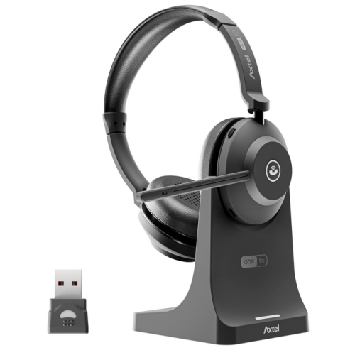 HEADSET AXTEL ONE BT STEREO+CHARGING BAS