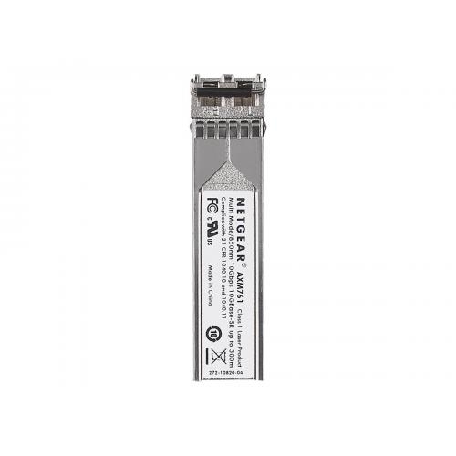 Transceiver Netgear SFP+ 10GB AXM761P10, 850 nm, Multi-Mode, DDM, 550 m, Duplex LC, 10 bucati