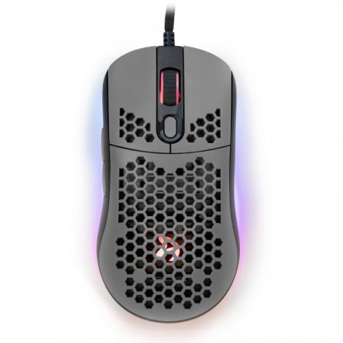 Mouse Optic Arozzi FAVO RGB, USB, Grey