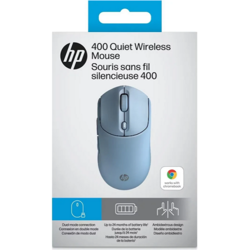 HP 410 Quiet Wireless Mouse - Blue AZ7B4AA
