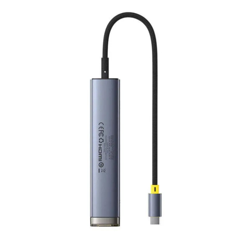 Docking Station Baseus UltraJoy 7 in 1, Gray