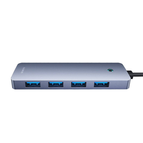 HUB portabil Baseus UltraJoy 4 in 1, 4 x USB 3.2 gen 1, Gray