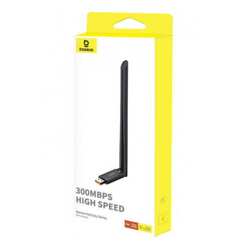 Adaptor Wireless Baseus FastJoy, USB 2.0, Black