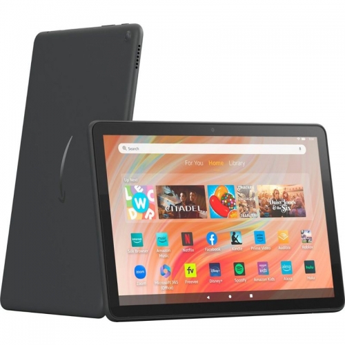 Tableta Amazon Fire HD 10 (2023), MediaTek MT8186A Octa Core, 10.1inch, 32GB, Wi-Fi, BT, Fire OS 8, Black