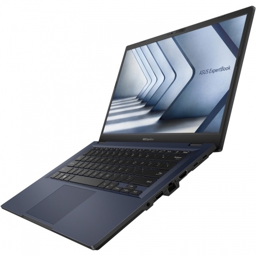 Laptop ASUS ExpertBook B1 B1402CVA-NK1942XA, Intel Core i5-1335U, 14 inch, RAM 8GB, SSD 256GB, Intel Iris Xe Graphics, Windows 11 Pro Educational, Star Black