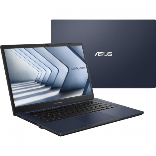 Laptop ASUS ExpertBook B1 B1402CVA-NK1942XA, Intel Core i5-1335U, 14 inch, RAM 8GB, SSD 256GB, Intel Iris Xe Graphics, Windows 11 Pro Educational, Star Black